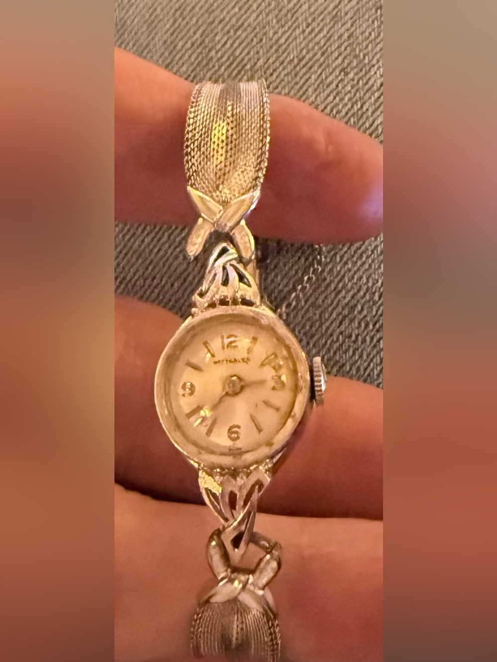 Vintage Estate Wittnauer Lady’s Watch Swiss 10K Gold Filled Dainty Feminine